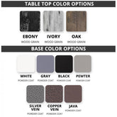 TACOMA WOOD GRAIN FIRE TABLE